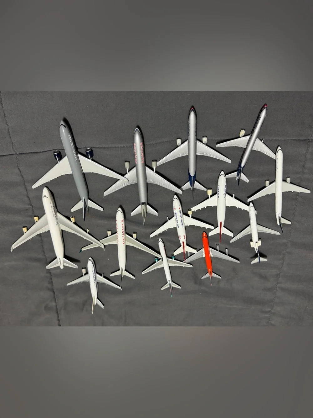 Herpa Wings 1:500 - Mega lot Bundle - 13 aircrafts Commercial and Regional Fleet